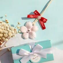 櫻花擴香石掛飾(長Tiffany盒) 婚禮小物 情人節 畢業 生日禮物