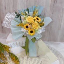 檸檬奶油清新花束