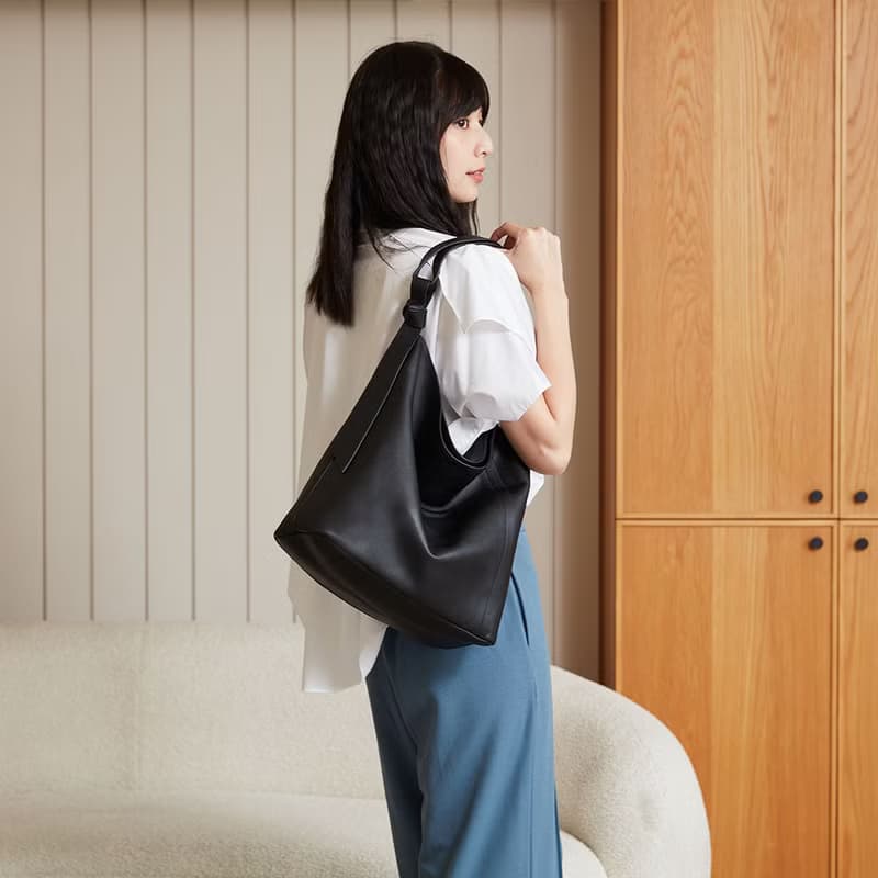 Knot Hobo Bag 扭結軟包 - 手提包/側背包/水桶包/真皮包/大包