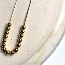Vintage Mini Balls 18k Necklace