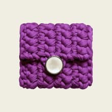 ontheblue button case _ purple