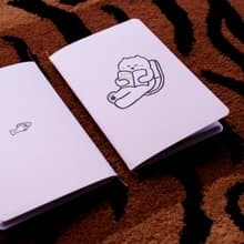 手工車縫 / 無時效週曆 / 手帳 / 萬年曆 / 可隨身攜帶不會重