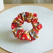 Lovely【柴犬納福髮束、紅】大腸圈E
