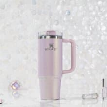 STANLEY 冒險系列 吸管隨手杯2.0 0.88L / 星辰裸粉