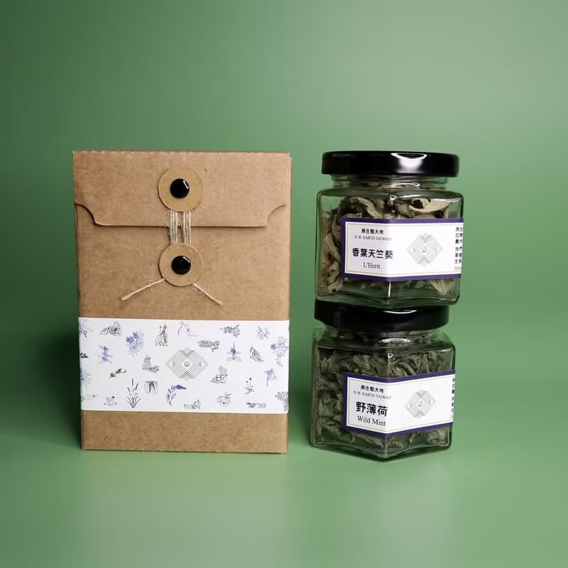【中秋禮品】原生態大地香草茶/9款/台灣手工茶【原生態大地】