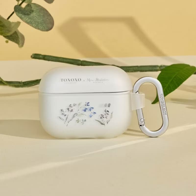 Meow illustration紫語未眠強悍防摔AirPods保護套