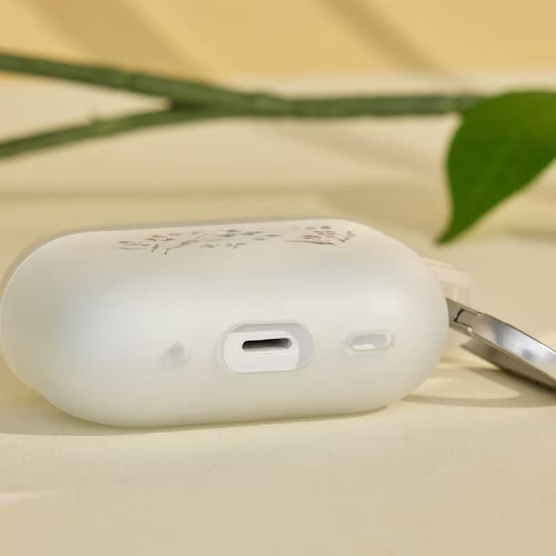 Meow illustration紫語未眠強悍防摔AirPods保護套