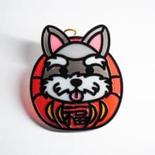 動物達摩 史納莎 掛飾 l 蛇年 福貼 揮春 春聯 招財貓 招福貓