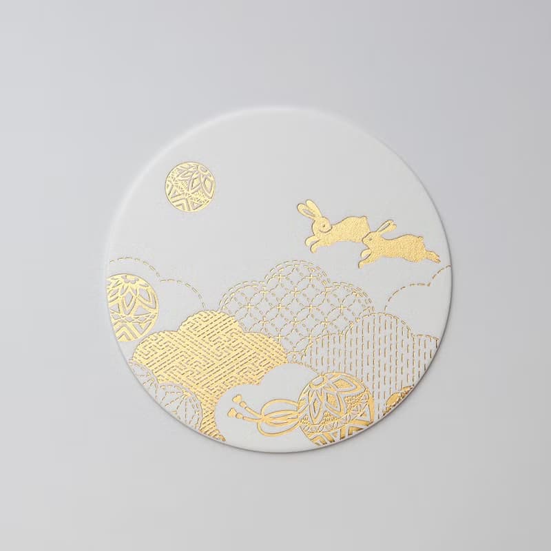 餐具 杯墊 毬兔 3入