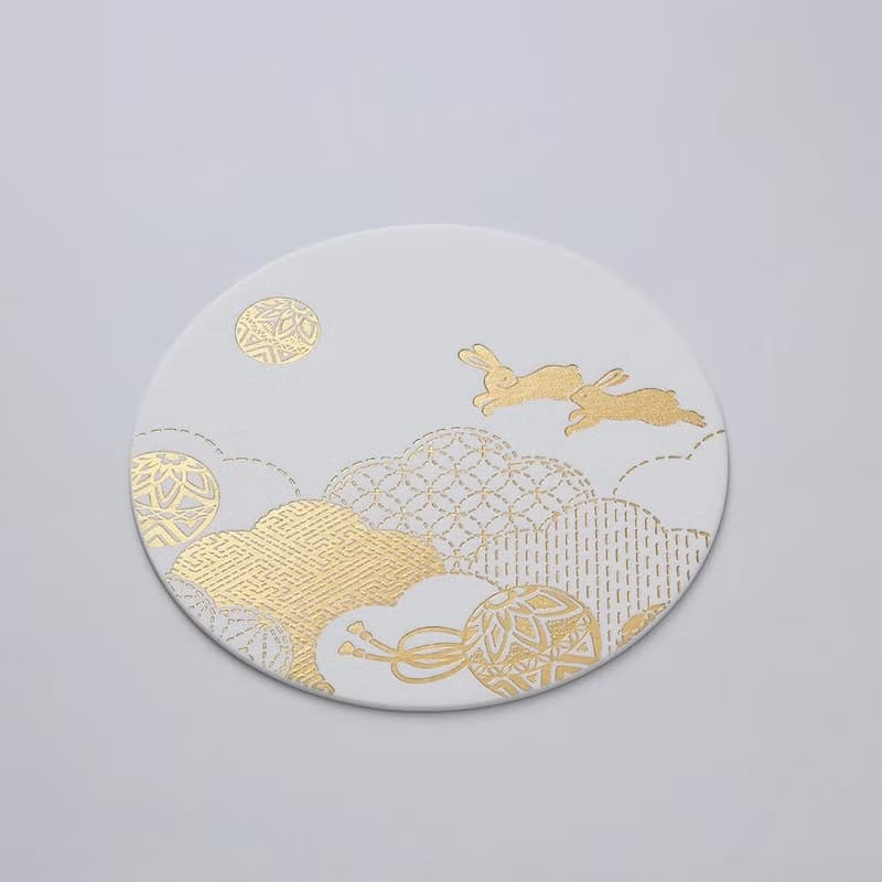 餐具 杯墊 毬兔 3入