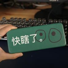 Heymen黑門 快瞎了 原創設計創意禮物抗壓便攜收納男女墨鏡眼鏡盒