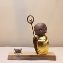 水天需雕塑-小地藏黃金版