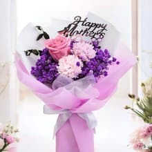 母親節永生花花束-4色可選