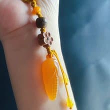 天然瑪瑙 玉米 生意興隆 金玉滿堂 包掛 吊飾 禮物 長輩禮