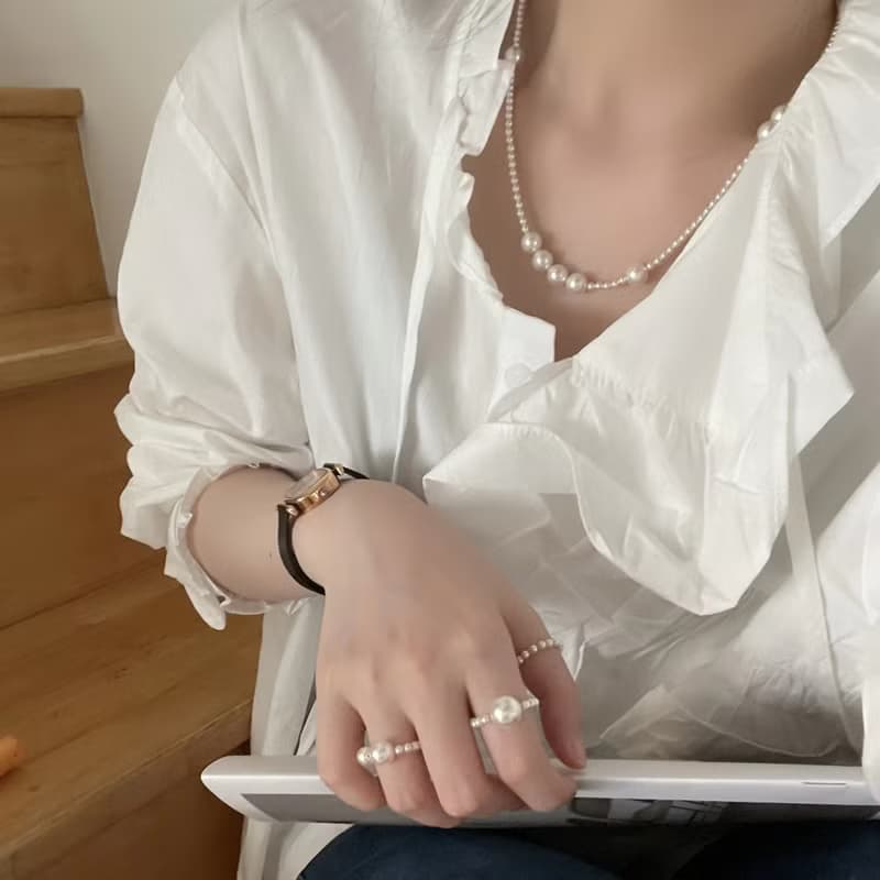 施华洛世奇珍珠项链 Swarovski Pearl Necklace 日常项链