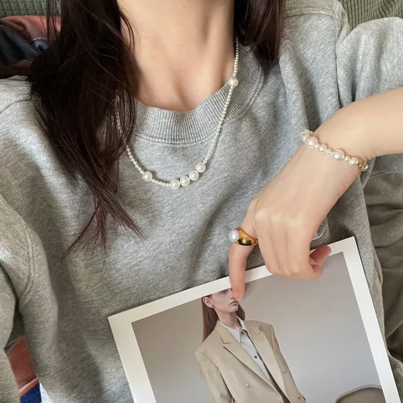 施华洛世奇珍珠项链 Swarovski Pearl Necklace 日常项链