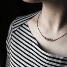 moorigin 落葉松項鍊 | 醫療鋼・抗過敏・可洗澡・不掉色