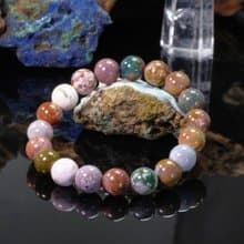 海洋碧玉水晶手鍊│10mm 舒緩情緒 和諧心靈 增進人緣 開運飾品