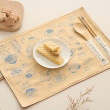 餐墊(含餐具)/小吃/粉膚藍