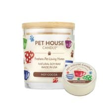 【美國PET HOUSE】室內除臭寵物香氛蠟燭-熱可可