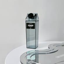 水瓶超常 隨行杯500ml 透明牛奶水杯