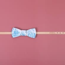NoMatch不合設計牛皮手工藍白宮廷歐式青花可調節復古領結bowtie