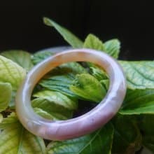 Miss feng天然石-樱花瑪瑙手鐲