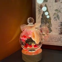嵐緹花香室 浪漫永生花浮游花燈 生日禮物/永生花/母親節禮物