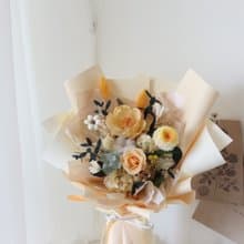 【祝福花束】玫瑰大花束 永生玫瑰 畢業禮物 乾燥花 畢業季