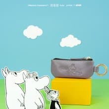 【Pinkoi x Moomin】鑰匙環零錢包 - 擁抱/零錢包/小錢包