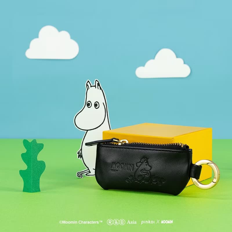 【Pinkoi x Moomin】鑰匙環零錢包 - 擁抱/零錢包/小錢包