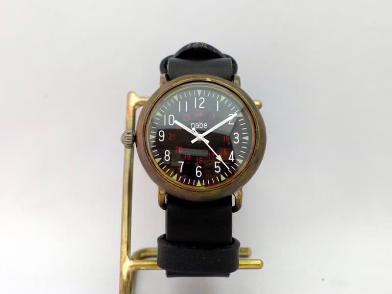 手作り時計  Armor-JB-ML  JUMBO Brass NATOベルト (JUM155 BKNATO)