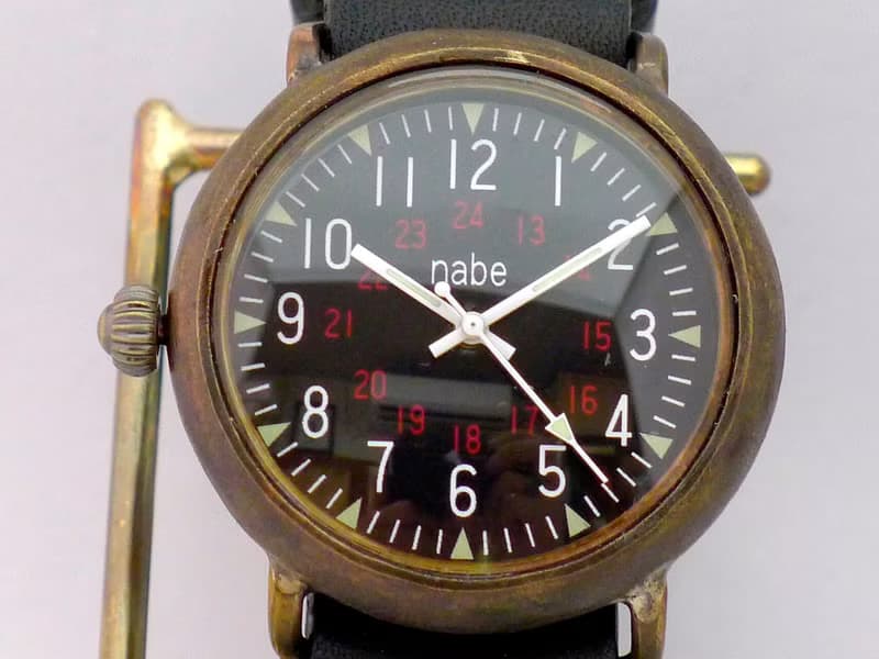 手作り時計  Armor-JB-ML  JUMBO Brass NATOベルト (JUM155 BKNATO)