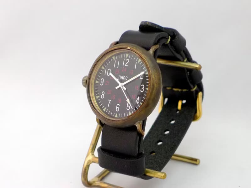 手作り時計  Armor-JB-ML  JUMBO Brass NATOベルト (JUM155 BKNATO)