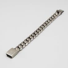 Basic Cuban Chain Bracelet M / DB-1