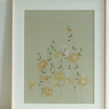 DIY法式刺繡材料包/ 沐春裝飾畫/手工