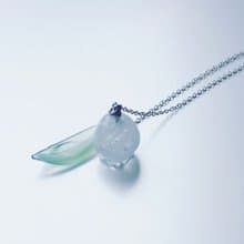 Suzuran Necklace white /SV