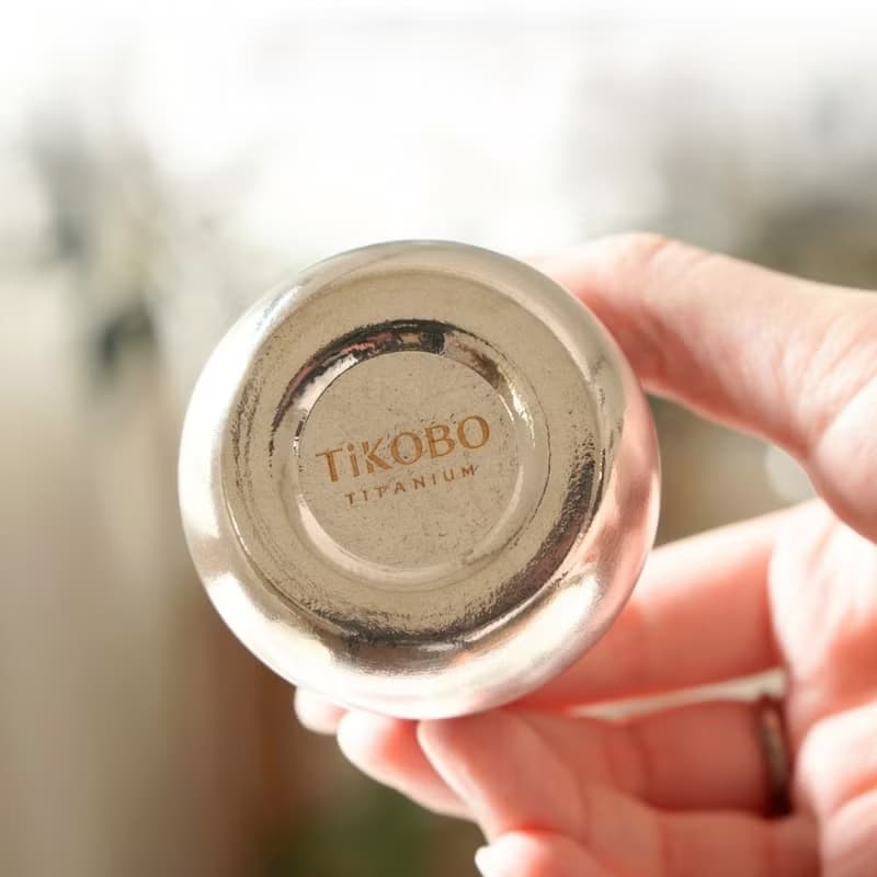 純鈦雙層小酒杯 70ml shot杯/鈦酒杯/聞香杯/咖啡杯