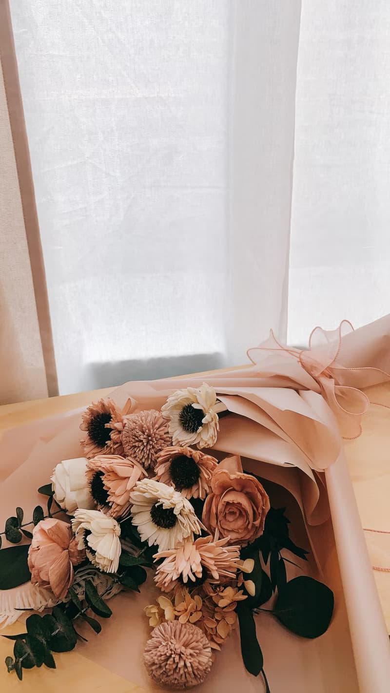 母親節乾燥花束