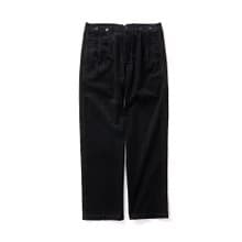 French Corduroy Trousers - 黑色 Black
