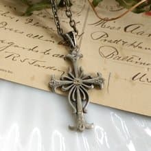 【西洋古董飾品】lia sophia 十字架 項鍊