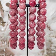 【浪漫薔薇】淨體薔薇灰石/玫瑰石手鍊