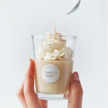 甜點蠟燭-芒果慕斯-120ml Mango Mousse-天然精油大豆蠟燭