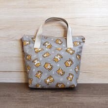 拉鏈小提袋/餐具袋_可愛狗狗