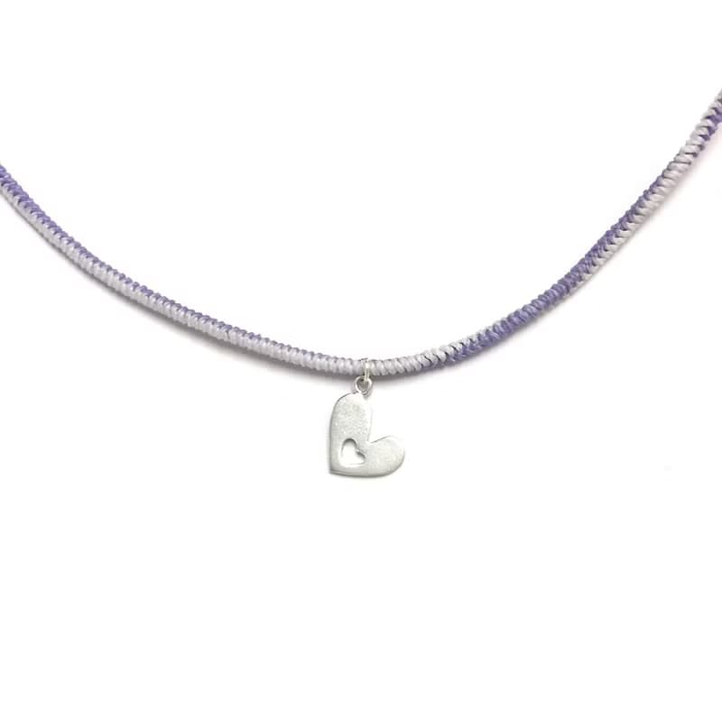 可愛925純銀心心手鍊 情人節 純銀手繩 純銀手鍊 銀手鍊 愛情手鍊