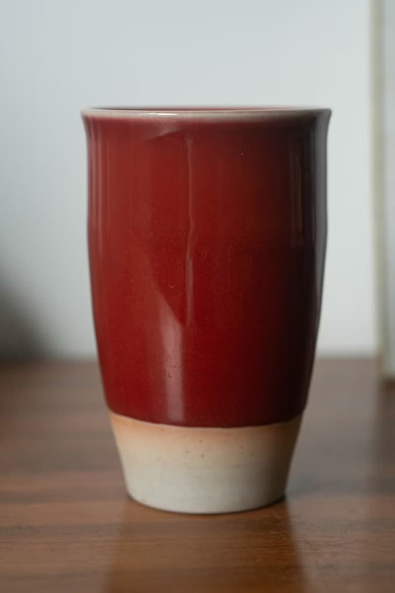 銅紅大容量握杯 (隨機出貨)