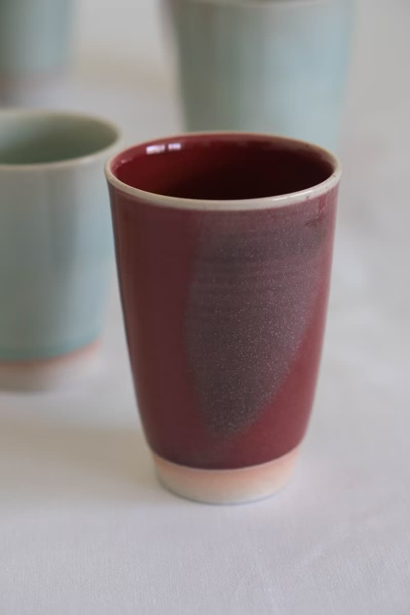 銅紅大容量握杯 (隨機出貨)