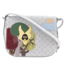 【日本直送】ルイ・ヴィトン LOUIS VUITTON ミュゼット ショルダーバッグ M92279 モノグラムミニ×ヴェルニ×エピ グレー レディース【中古】