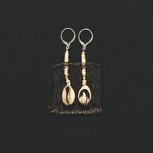 復古文青耳環 獨特別致貝殼耳飾 耳墜