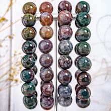 【斑彩雅韻海洋玉】海洋碧玉 水晶手鍊手串/可挑款